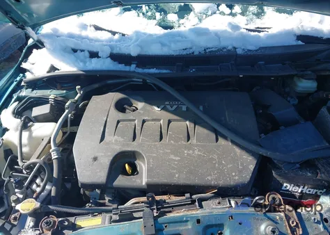 2010 Toyota Corolla Le z USA, uszkodzony, nr VIN JTDBU4EE3A9104326